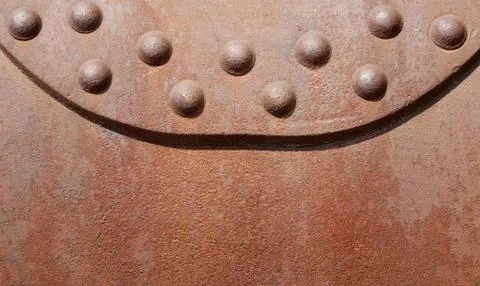 Rusty metal hatch Stock Photos