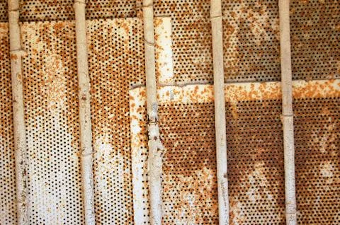 Rusty metal layers 스톡 사진