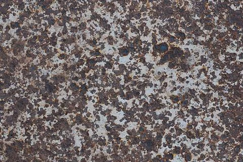 Rusty metal panel texture for background design Stock Photos