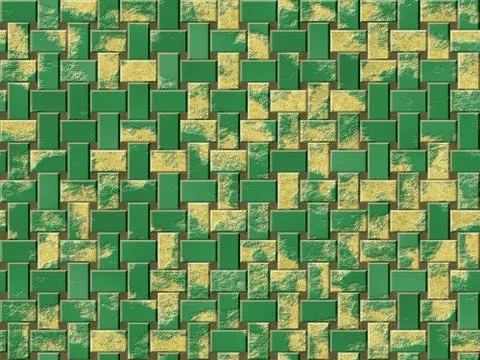 Rusty metal panels seamless generated hires texture Stock Illustration