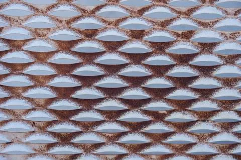 Rusty metal pattern Stock Photos