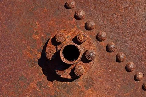 Rusty metal. Stock Photos