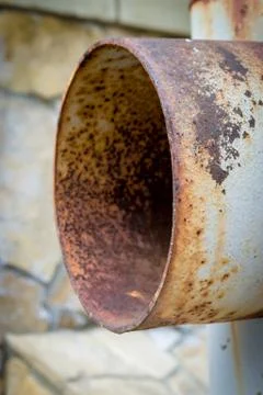 Rusty Metal Pipe Stock Photos