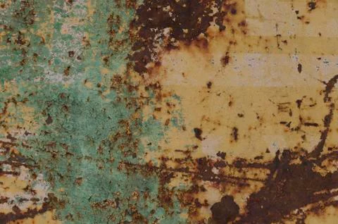 Rusty metal plate Stock Photos