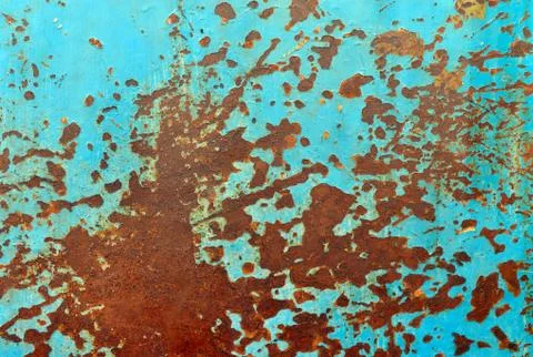 Rusty metal sheet Stock Photos
