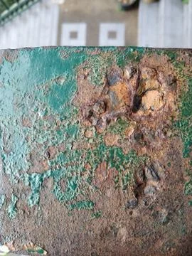 Rusty metal sheet for texture background Stock Photos