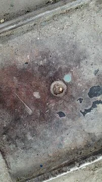 Rusty metal sheet texture background. Vintage old background. Rusty surface Stock Photos