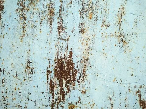 Rusty metal surface and cracking texture Foto stock