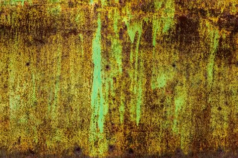 Rusty metal surface with corrosion texture outdoors 库存照片