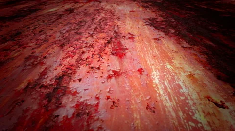 Rusty metal surface loop Stock Footage 49673258