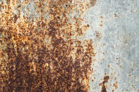 A rusty metal surface with a lot of rust and dirt Stock Photos