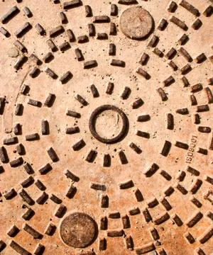 Rusty metal surface Foto stock