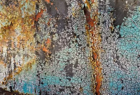 Rusty metal surface Stock Photos