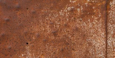 Rusty metal surface showing textured grunge background Stock Photos