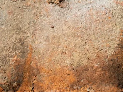 Rusty metal surface shows aged, weathered texture Stock Photos