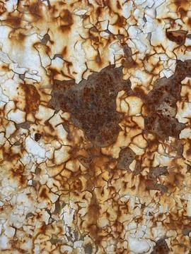 Rusty Metal Surface Texture Background Stock Photos