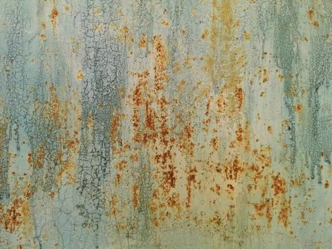 Rusty metal surface texture close up photo. Texture for designers Stock Photos