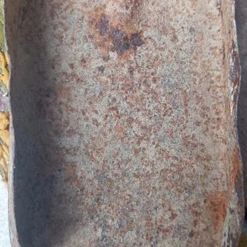 Rusty Metal Surface Texture Close Up Foto stock