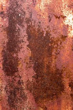 Rusty metal surface texture with corrosion pattern Stock Photos