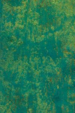 Rusty metal surface texture on outdoor wall during daytime Stockfoto's