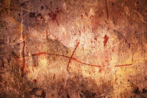 Rusty metal surface texture Stock Photos