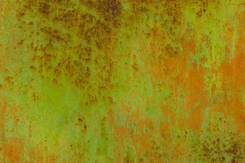 Rusty metal surface with weathered texture outdoors Stock Photos