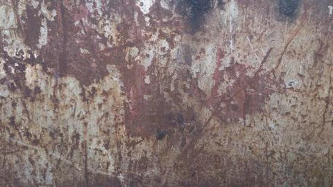 Rusty metal template Stock Photos