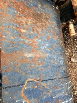 Rusty Metal Texture Background – Aged and Weathered Surface for Design Use Stock Photos