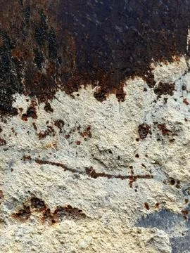 Rusty Metal Texture Background – Aged and Weathered Surface for Design Use Stock Photos
