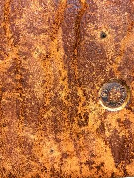 Rusty Metal Texture Background – Aged and Weathered Surface for Design Use Stock Photos