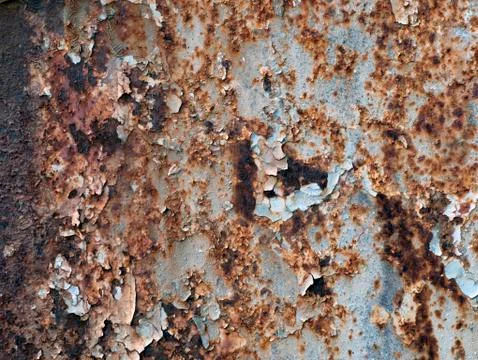  Rusty metal texture background for interior design business, exterior decoratio Stock Photos