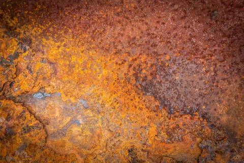 Rusty metal texture background for interior exterior decoration. Fotos de archivo