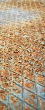 Rusty metal texture the background may be Foto stock