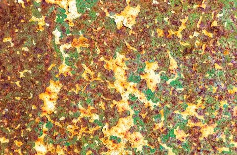 Rusty metal texture as background Stock Photos