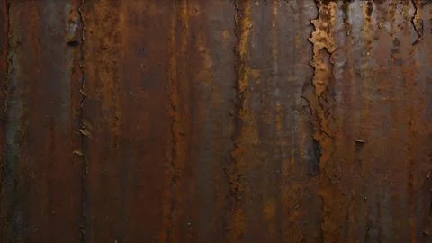 Rusty Metal Texture Background With Reddish Brown Hues Stock Photos