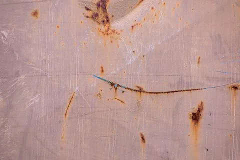 Rusty metal texture background. Surface with scratches Stock Photos
