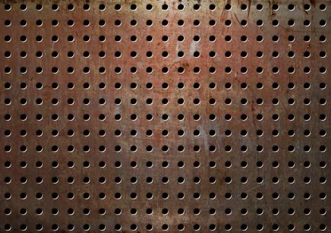 Rusty metal texture Stock Illustration