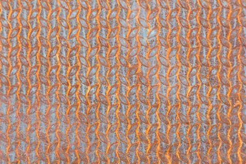 Rusty metal texture or rusty metal background for interior exterior design. Stock Photos