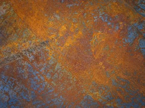 Rusty metal texture or rusty metal background. Grunge retro vintage of rusty Stock Photos