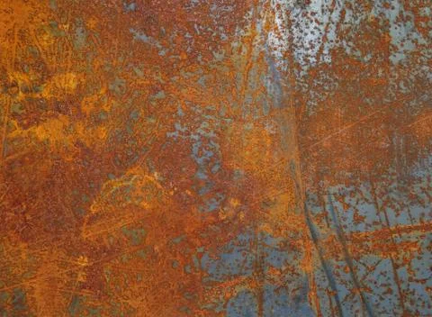 Rusty metal texture or rusty metal background. Grunge retro vintage of rusty Stock Photos