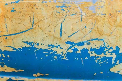 Rusty metal texture pattern plate blue brown iron seamless background seamless Stock Photos