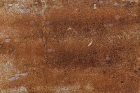 Rusty metal Texture with scratches. Rust steel background for interior Stock Photos