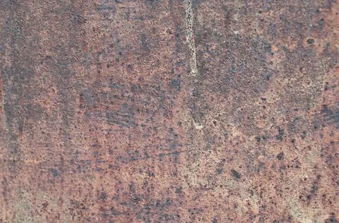 Rusty metal, textured rough surface old iron, rusted metal plate, outdoor atm Stock Photos