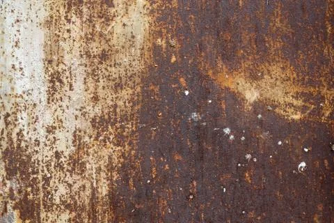 Rusty metal wall background Foto stock