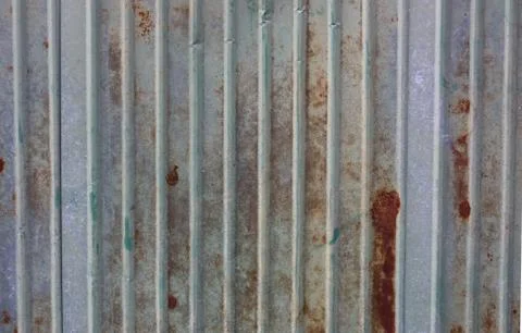 Rusty metal wall sheet Stock Photos