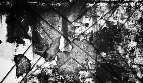 Rusty metallic background. Abstract pattern texture for design. Stock Illustration