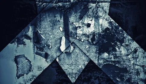 Rusty metallic background. Abstract pattern texture for design. Stock Illustration