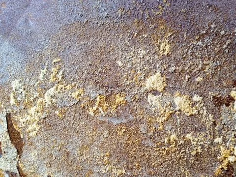 Rusty metallic frame background Stock Photos