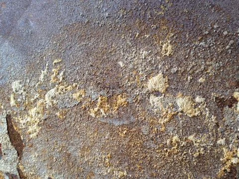 Rusty metallic frame background Stock Photos