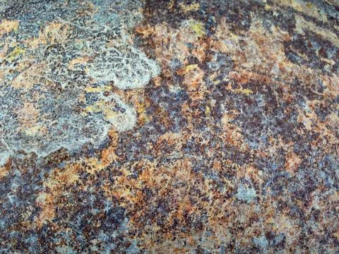 Rusty metallic frame background Stock Photos